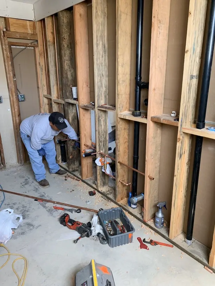 Commercial rough-in plumbing for Commercial Plumbing in Titusville